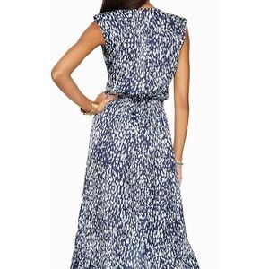 NWT- Ramy Brook - Printed Berlin High Low Maxi Dress- Large
